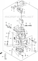 CARBURATEUR (E33) pour Suzuki DR-Z 250 2004