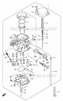 CARBURATEUR (E33) pour Suzuki DR-Z 250 2005