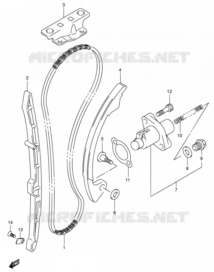 DISTRIBUTION Suzuki MOTO 400 DR-Z 2000  DR-Z400 Y (E03,E28,E33)