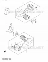 CLIGNOTANTS (DR Z400EK2/EK3/EK4 E24) pour Suzuki DR-Z 400 2002