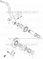 KICK  (DR Z400Y/K1/K2/K3/K4) pour Suzuki DR-Z 400 2004