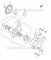 POMPE A EAU pour Suzuki DR-Z 400 2009