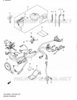 FAISCEAU ELECTRIQUE (DR Z400SL1 E33) pour Suzuki DR-Z 400 2011