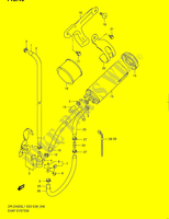 SYSTÈME DE RECYCLAGE VAPEURS CARBURANT (DR Z400SL1 E33) pour Suzuki DR-Z 400 2011