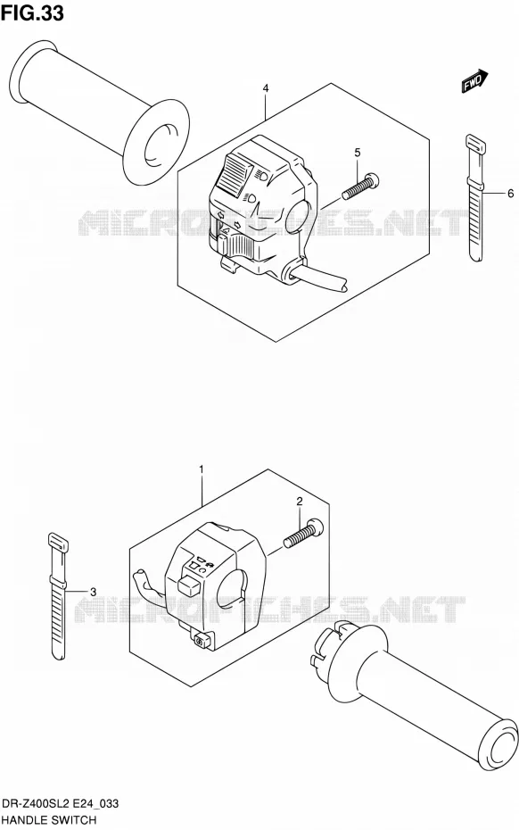 COMMODOS Suzuki MOTO 400 DR-Z 2012  DR-Z400S L2 (E24)