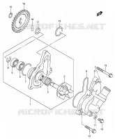 POMPE A EAU pour Suzuki DR-Z 400 2000
