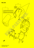 COUVERCLE DE PHARE (VZR1800ZL2 E28) pour Suzuki INTRUDER 1800 2012