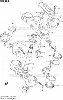 TE DE FOURCHE (MODEL K7/K8/K9) pour Suzuki DR-Z 400 2007