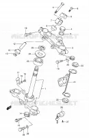 COLONNE DE DIRECTION pour Suzuki DR 200 2002