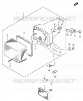 ENSEMBLE FEU ARRIERE pour Suzuki DR 200 2003