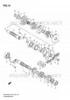 TRANSMISSION pour Suzuki DR 200 2006