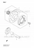 ROUE LIBRE DE DEMARREUR pour Suzuki DR 200 2008
