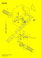 ENSEMBLE LEVIERS   POIGNEES (MODEL L0) pour Suzuki DR 200 2010