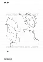 SUPPORT   CARENAGES DE PHARE pour Suzuki DR 200 2010