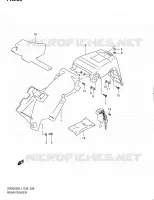 GARDE BOUE ARRIERE pour Suzuki DR 200 2011