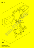 CAPOT DE SELLE (OPTIONAL) pour Suzuki GSX-R 1000 2012