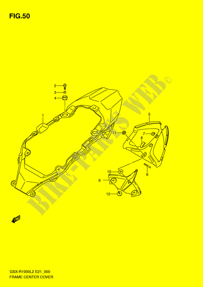 CARENAGES pour Suzuki GSX-R 1000 2012