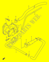 SYSTEME RECYCLAGE GAZ ECHAPPEMENT (E18) pour Suzuki DR 650 1996