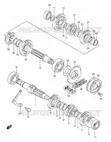 TRANSMISSION pour Suzuki DR 650 2001