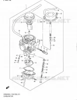 CARBURATEUR (DR650SEL1 E33) pour Suzuki DR 650 2011