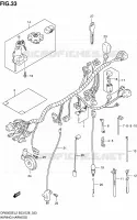 FAISCEAU ELECTRIQUE (DR650SEL2 E28) pour Suzuki DR 650 2012