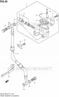 MAITRE CYLINDRE AVANT (EN125 2AK3) pour Suzuki EN 125 2008