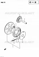 ROUE LIBRE DE DEMARREUR pour Suzuki GS-E 450 1982