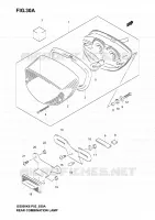 FEU ARRIERE (MODELE K4/K5/K6) pour Suzuki GS-E 500 2004