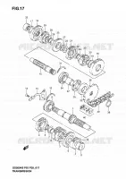 TRANSMISSION pour Suzuki GS-E 500 2006