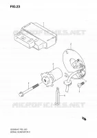 ALTERNATEUR pour Suzuki GS-F 500 2007