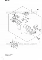 ETRIER DE FREIN ARRIERE pour Suzuki GS-E 500 2007