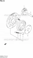 ROUE LIBRE DE DEMARREUR pour Suzuki GS-E 500 2011