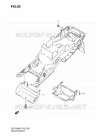 GARDE BOUE ARRIERE pour Suzuki BANDIT 1250 2012