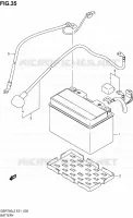 BATTERIE (GSR750AL2 E21) pour Suzuki GSR 750 2012