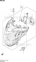 PHARE (GSR750UEL3 E21) pour Suzuki GSR 750 2013