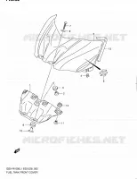 COUVRE RESERVOIR pour Suzuki GSX-R 1000 2011