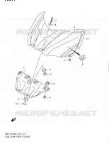 COUVRE RESERVOIR pour Suzuki GSX-R 1000 2011
