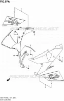 FLANCS DE CARENAGES (GLR) pour Suzuki GSX-R 1000 2011