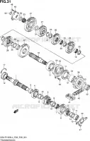 TRANSMISSION pour Suzuki GSX-R 1000 2014