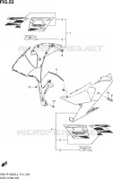 FLANCS DE CARENAGES pour Suzuki GSX-R 1000 2014