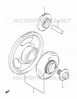 ROUE LIBRE DE DEMARREUR pour Suzuki GSX-R 1100 1992