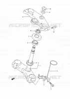 COLONNE DE DIRECTION pour Suzuki GSX-R 1100 1992