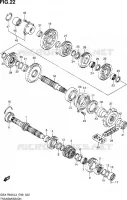 TRANSMISSION pour Suzuki GSX-R 600 2013