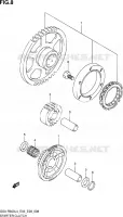 ROUE LIBRE DE DEMARREUR pour Suzuki GSX-R 600 2014