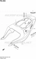 CARENAGES ARRIERE  (MODELE K1) pour Suzuki GSX-R 750 2003