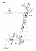 COLONNE DE DIRECTION pour Suzuki GSX-R 750 2009