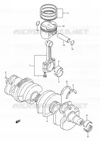 VILEBREQUIN pour Suzuki GSX-F 1100 1989