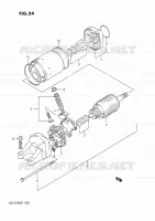 DEMARREUR pour Suzuki GSX-G 1100 1991