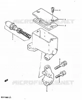 MAITRE CYLINDRE AVANT (GSX1100Z/D/XD) pour Suzuki GSX 1100 1983
