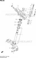 COLONNE DE DIRECTION pour Suzuki GSX-F 1250 2014